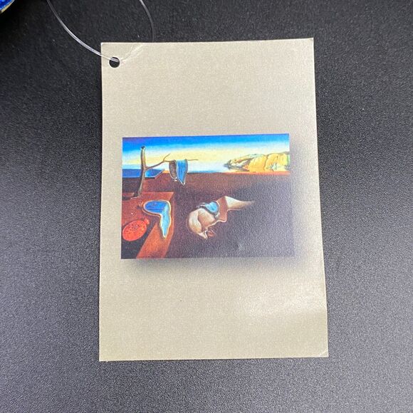 Salvador Dalí Coin Purse Melting Clock Pouch Art Lover Gift - Picture 6 of 9